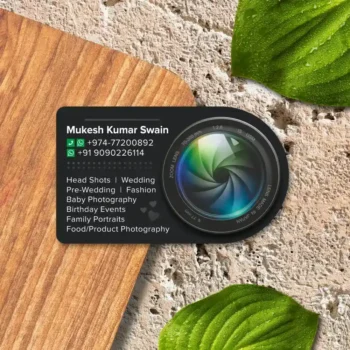 Printend - Home 46 Arch Shape Business Card