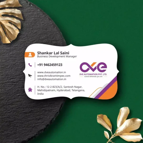 Vintage Shape Business Card